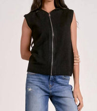 Elan - Bridgette Sleeveless Hoodie