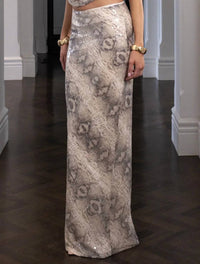 Nookie - Christina Sequin Top And Maxi Skirt Set
