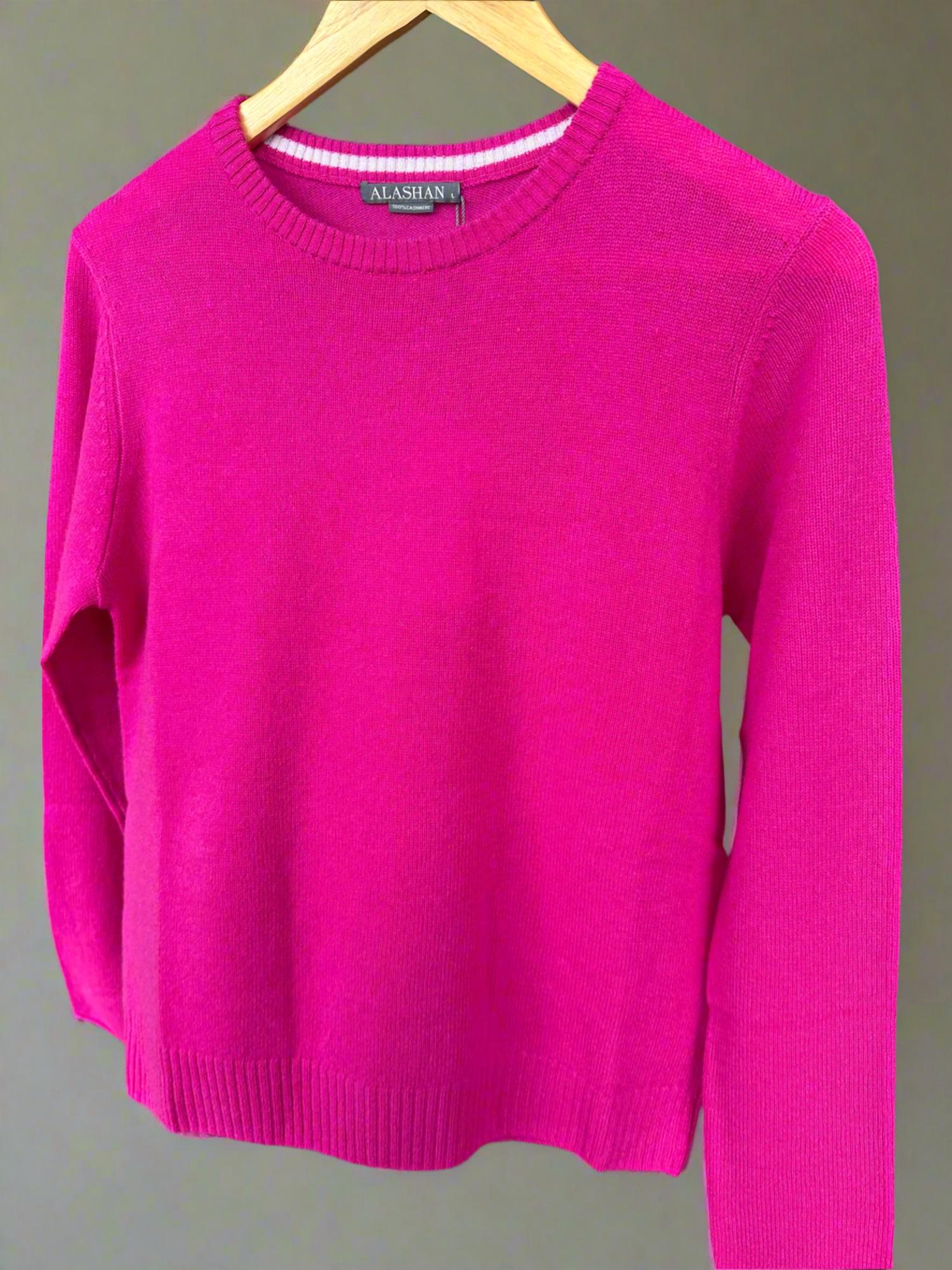 Alashan Cashmere - Classic Cashmere Crew Neck Sweater