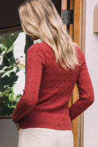 Skies Are Blue - Skyler Crochet Cardigan