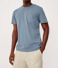 Rails Johnny T-shirt in steel - men's t-shirt