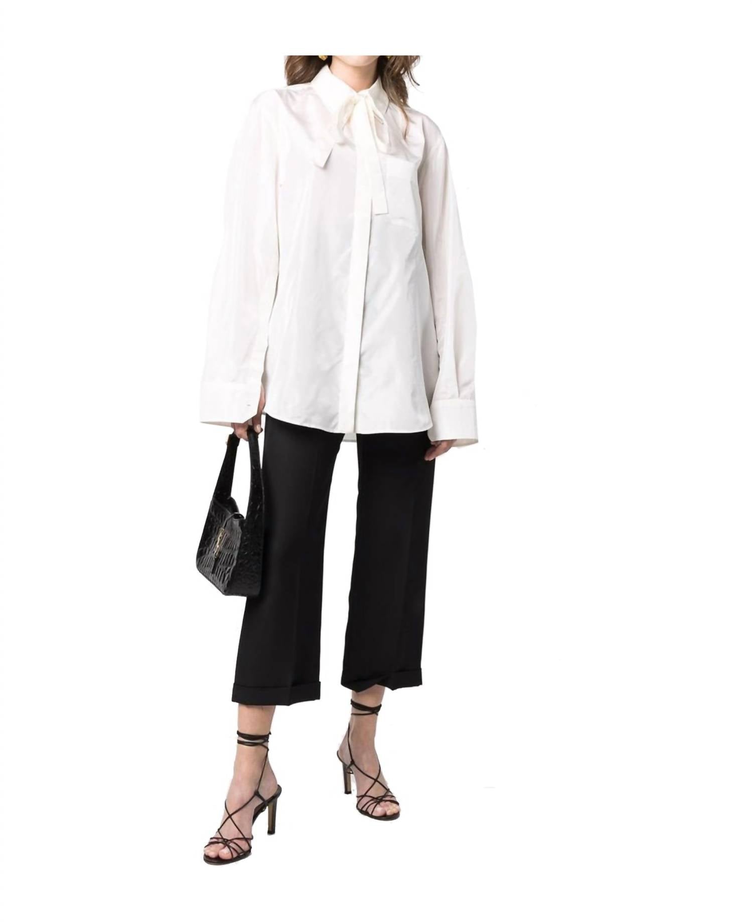 Valentino - Pussy Bow Shirt