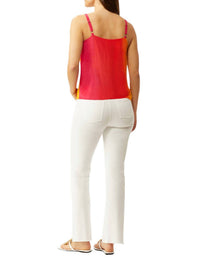 Ecru - CRUZ CAMI WITH BEADS