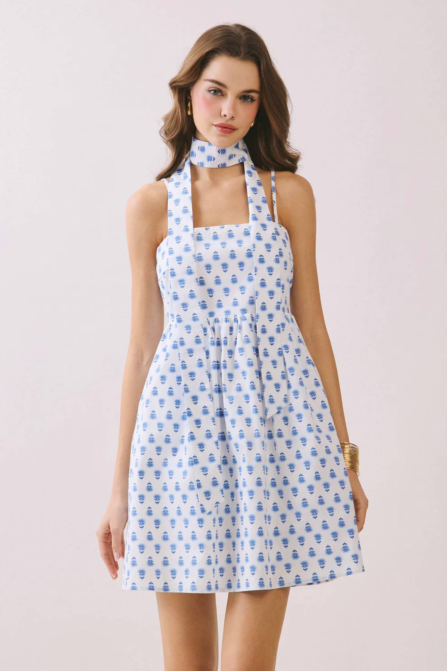 Tcec - Choker Mini Dress