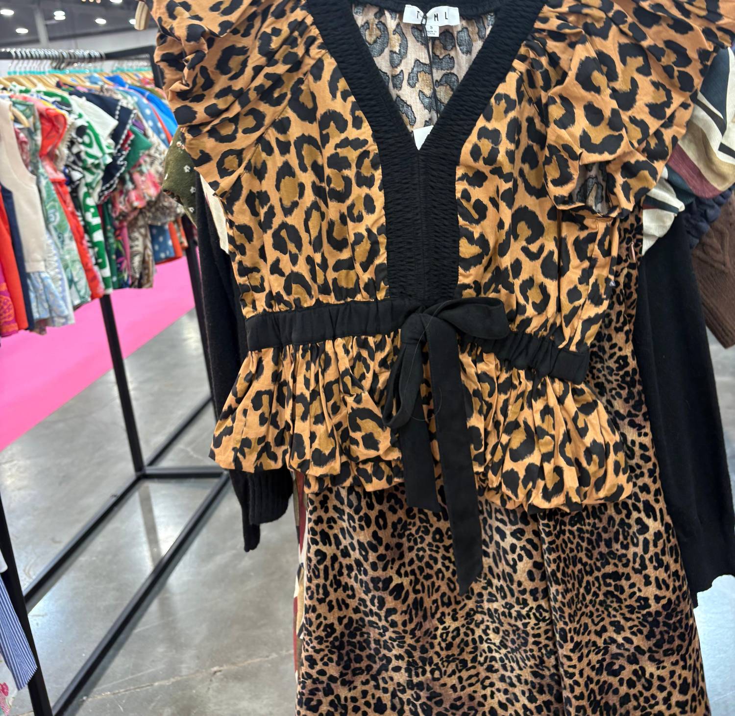 Thml - Women's Tiffany Leopard Print Top