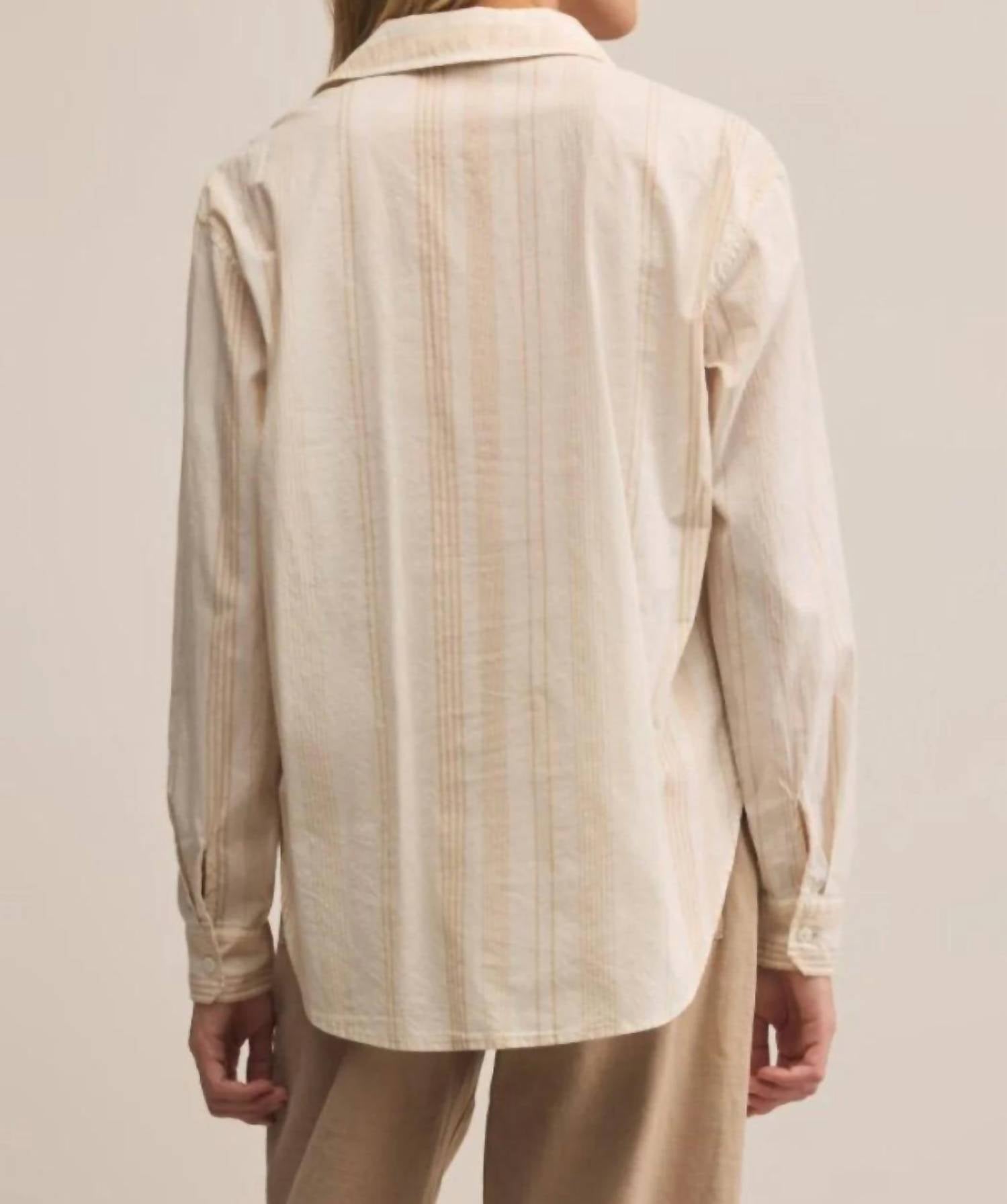 Z Supply - Seaport Striped Button Up Shirt