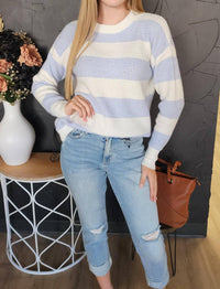 Staccato - Soft Knit Striped Sweater