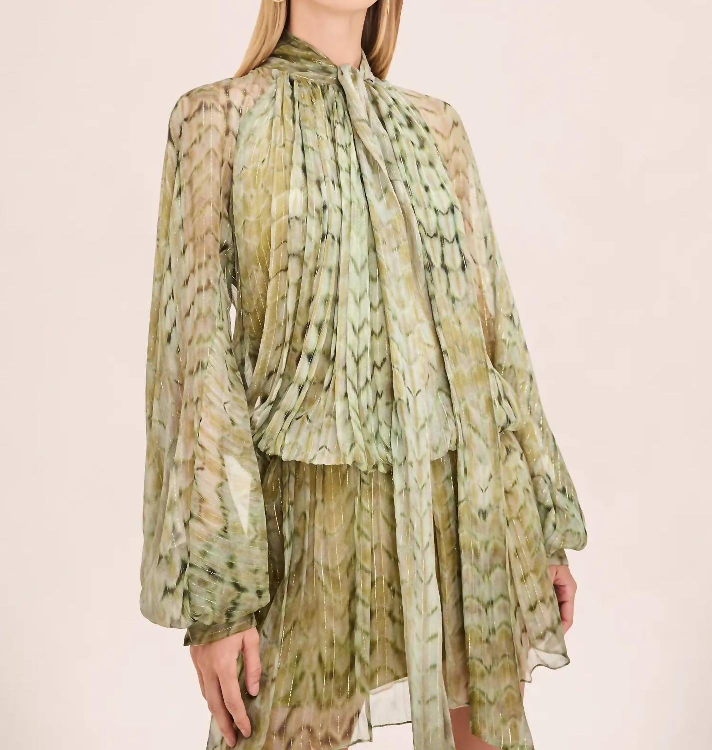 Alexis - Hailey Long Sleeve Mini Dress