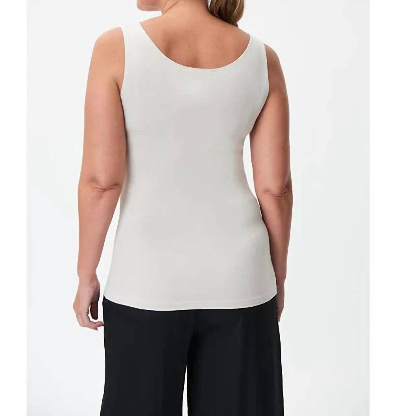 Joseph Ribkoff - FITTED SCOOP NECK TOP