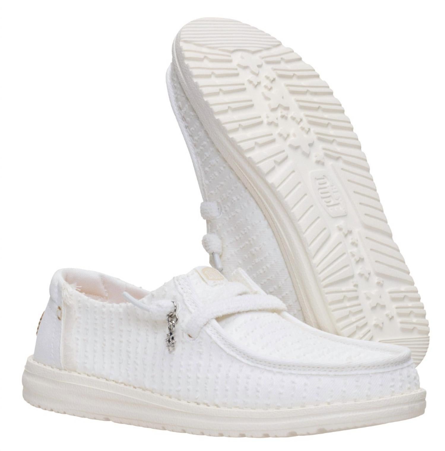 Hey Dude - Women's Wendy Frayed Canvas Casual Shoes