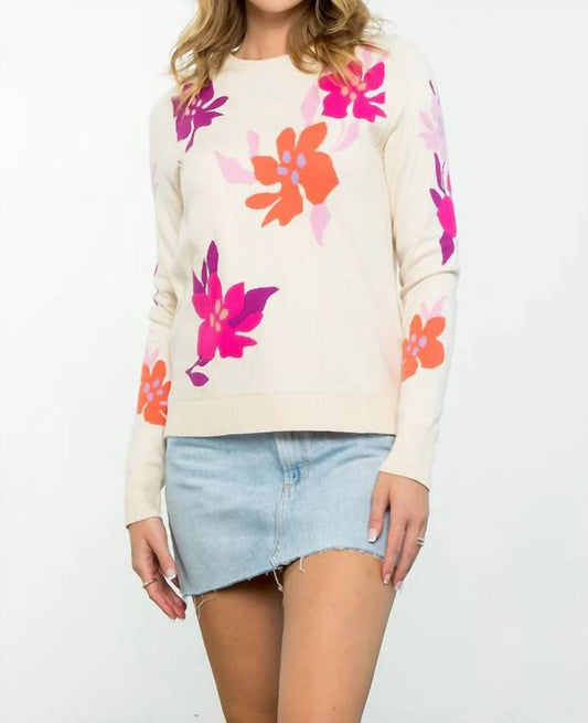 Thml - Fall Florals Sweater