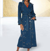 Donna Vinci - Denim Dress Coat