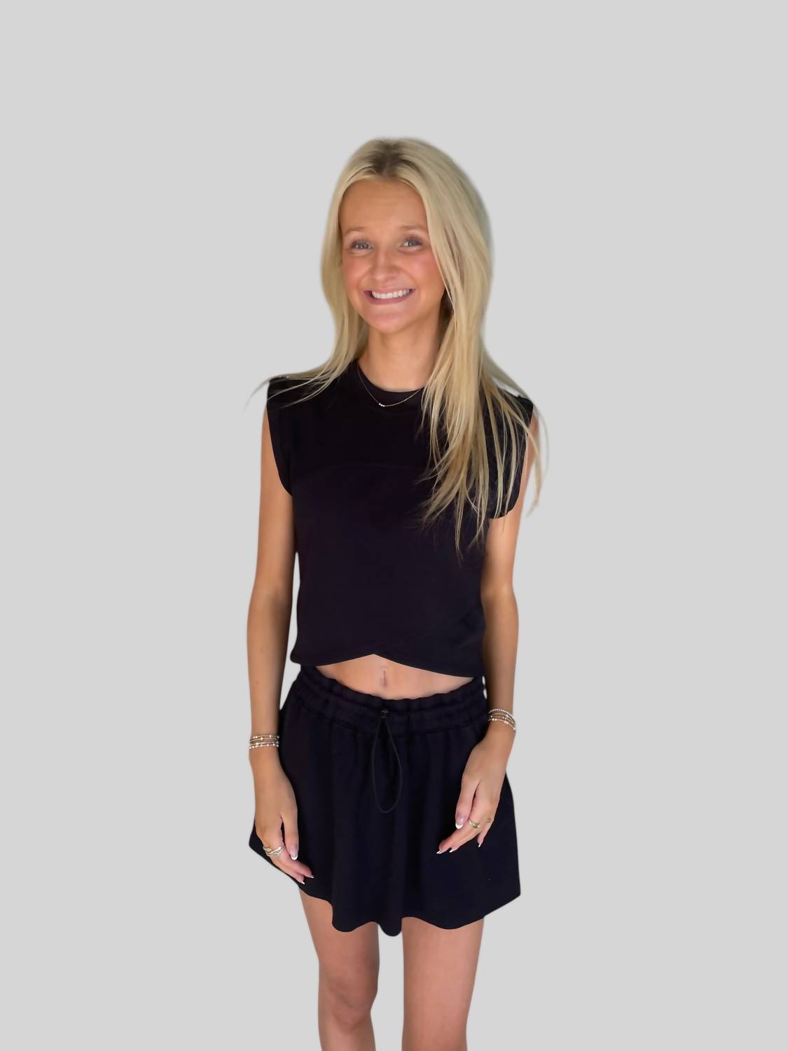 Labiz Fashion - Stella Cropped Silhouette Top