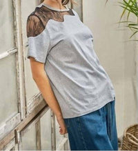 Aaron & Amber - Desert Lace Tee