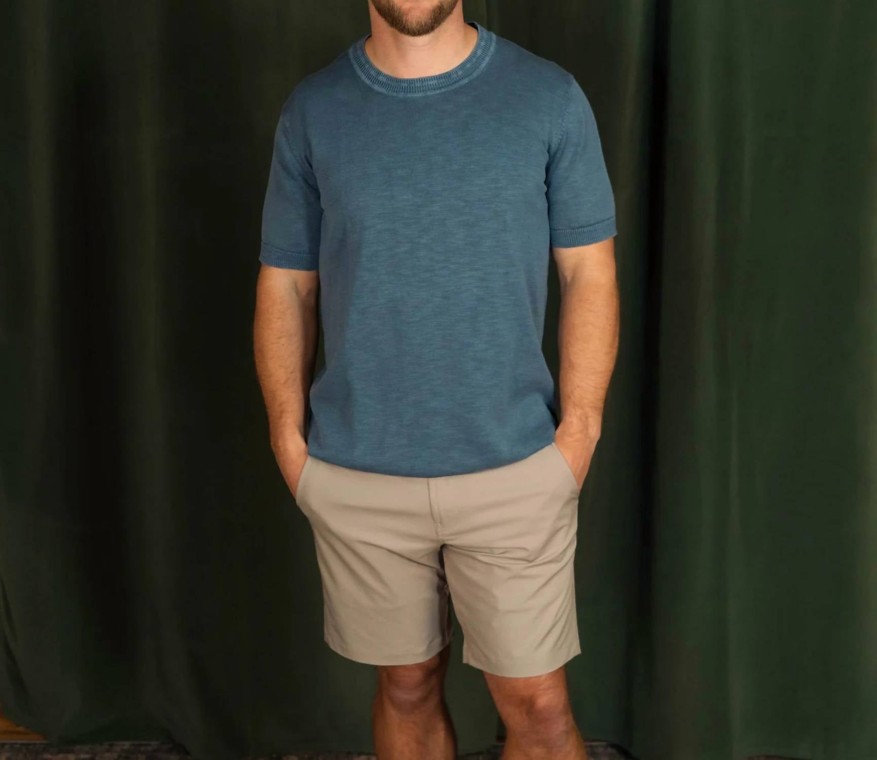 Stone Rose - Men's Washed Knit Top