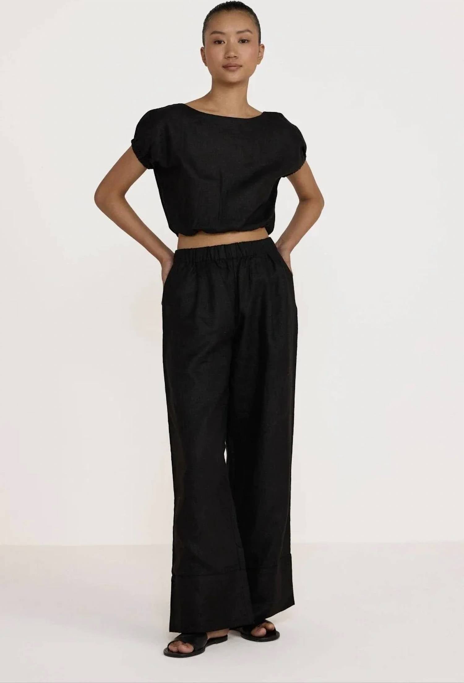 Laude The Label - Easy Wide Leg Pants