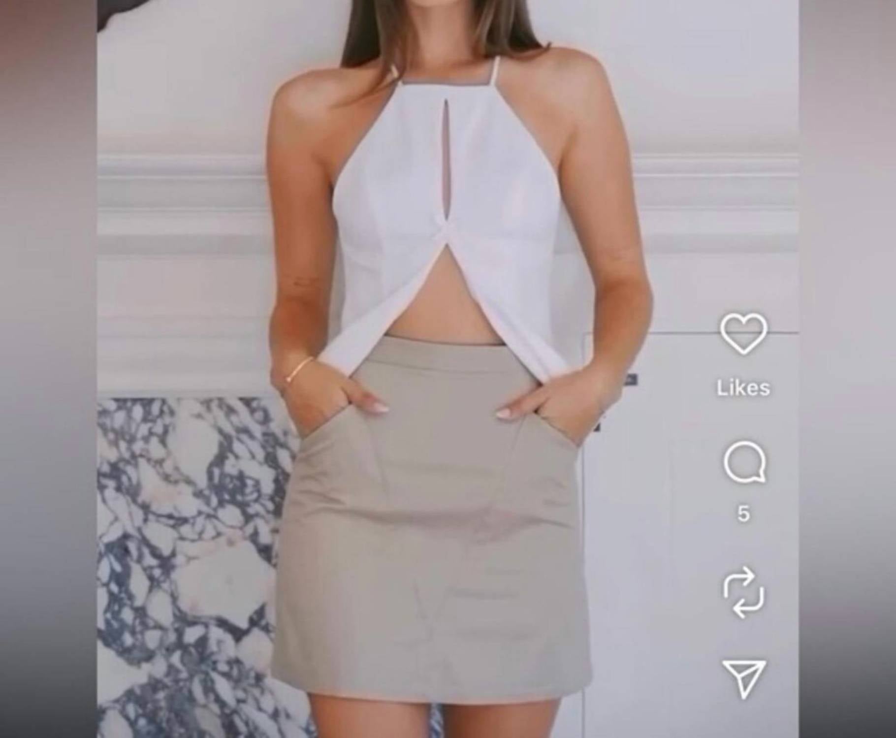 Katie May - Women's Lily Easton Rae Top And Mini Skirt Set