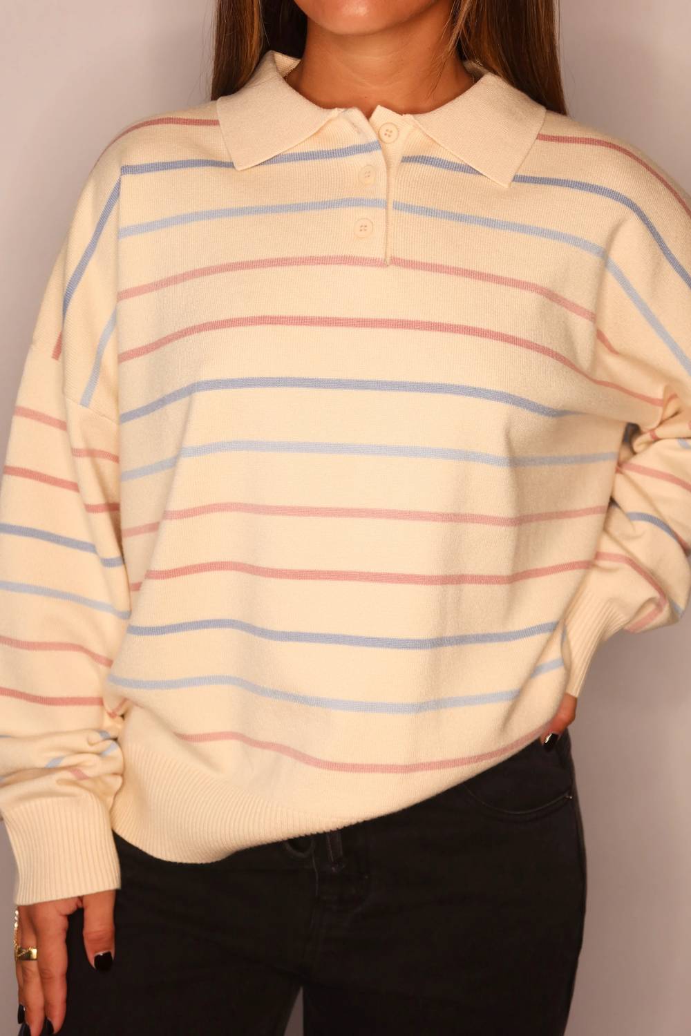 Le Lis - Lulu Collared Sweater