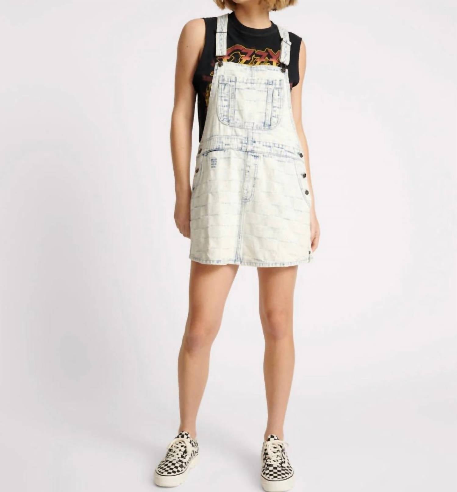 One Teaspoon - Checkmate Mini Dress
