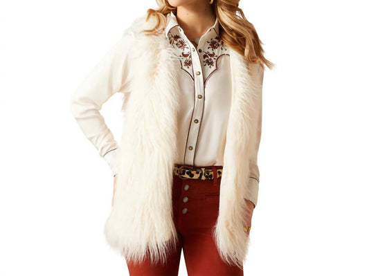 Ariat - Fae Faux Fur Vest