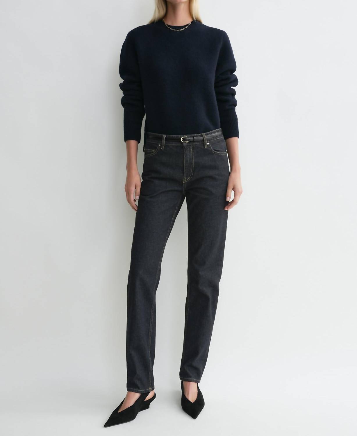Toteme - Low Taper Denim Jeans