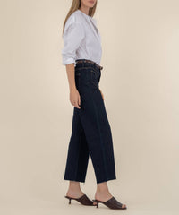 KUT FROM THE KLOTH Charlotte High Rise Wide Leg Jeans in sustain - women's jeans - alternate view