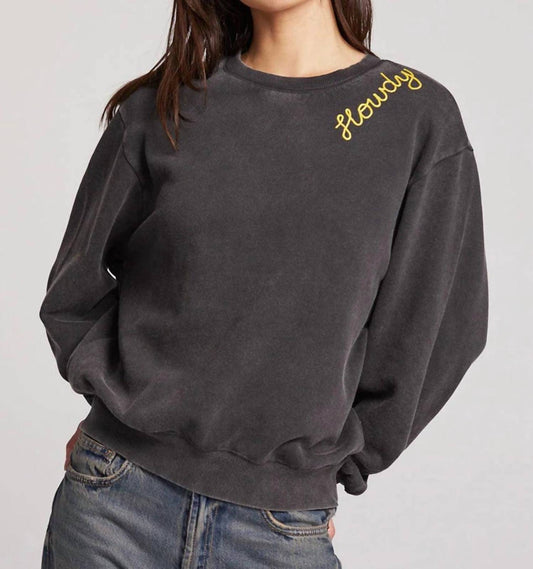 Chaser - Howdy Chainstitch Long Sleeve Top