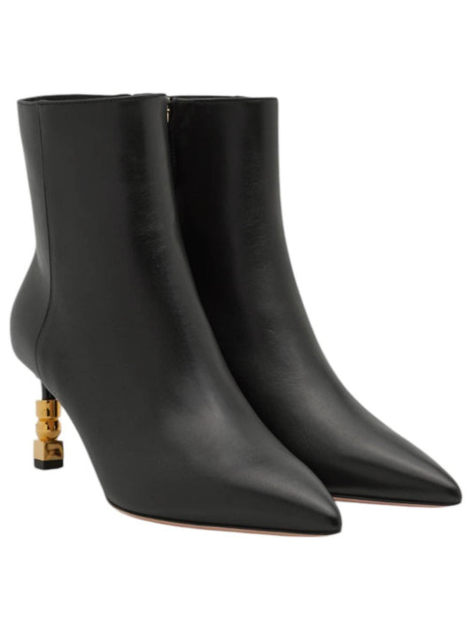 Bally - Women's Helena Bead Embellished Leather Ankle Boots