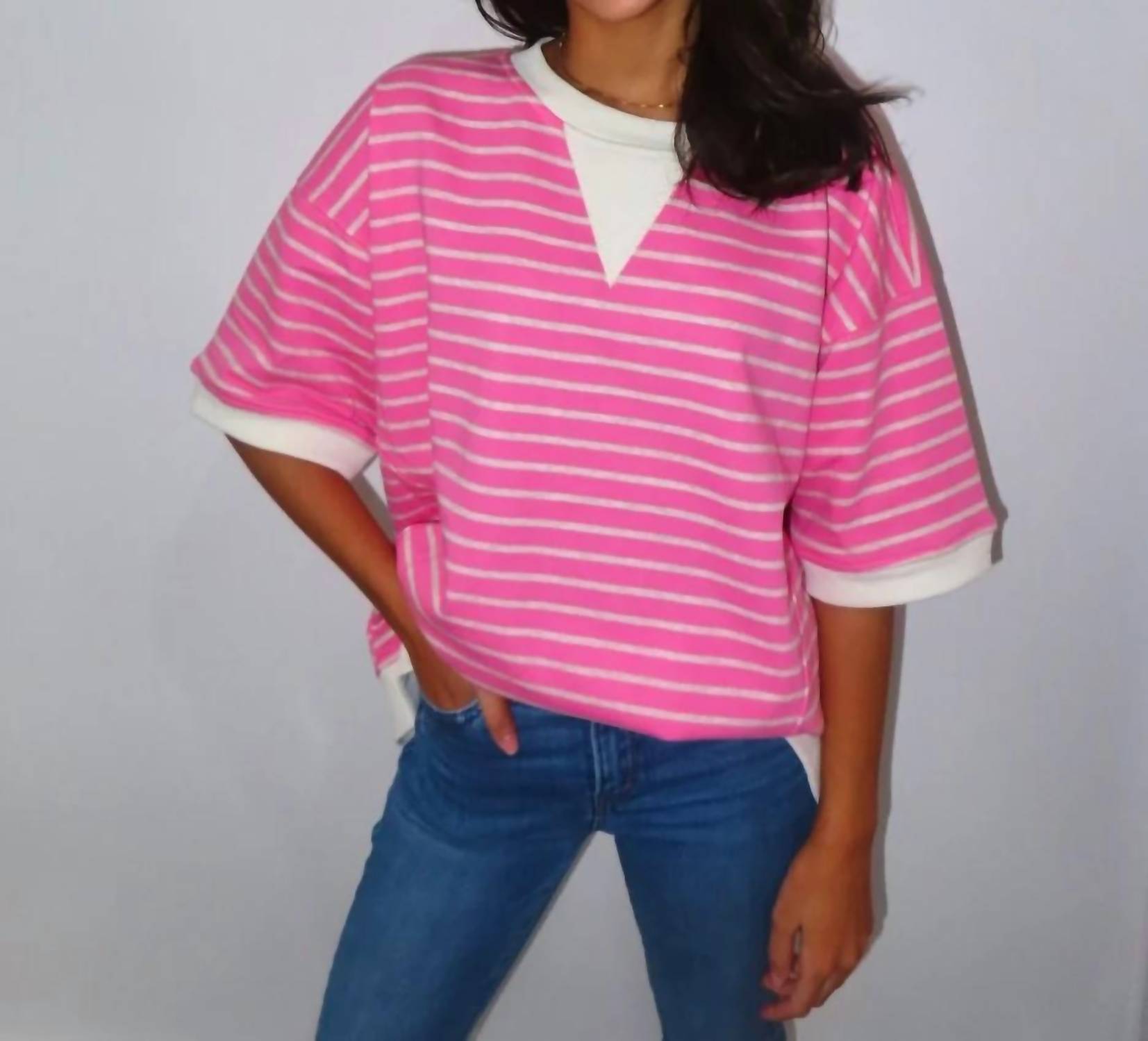 Haptics - Terry Oversized Top