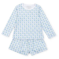 lila + hayes Girls Sophie Short Set in hampton blooms - item