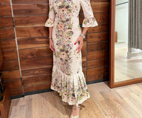 Zimmermann - Halliday Frill Sleeve Dress