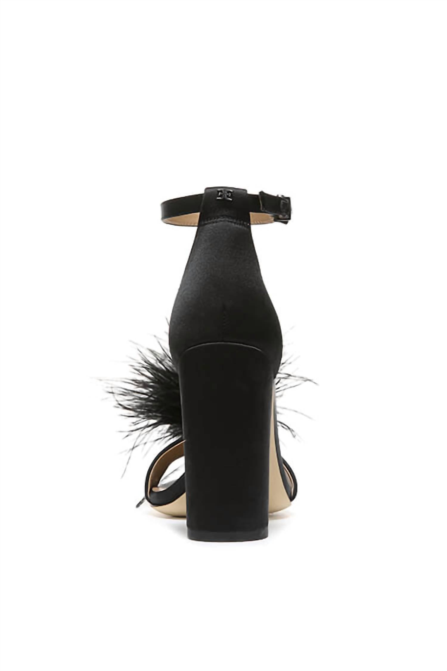 Sam Edelman - Women's Yaro Feather Heel Sandals