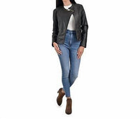 Lee - Faux Leather Racer Jacket
