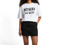 Ambar - No Way Printed Relaxed Fit T-shirt
