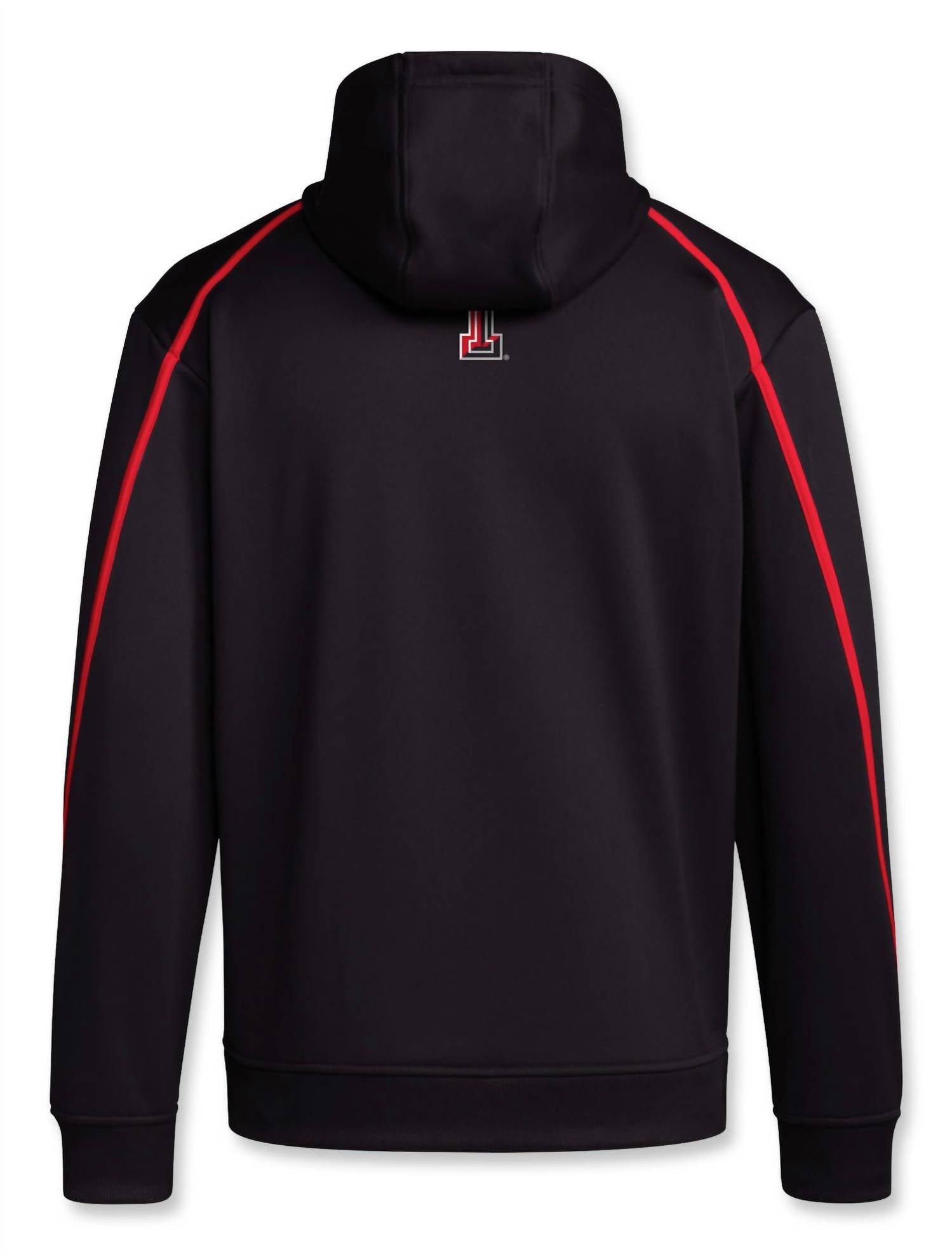 adidas Men's Texas Tech Sideline Athletic Pullover Hoodie in black - men's shirt - alternate view