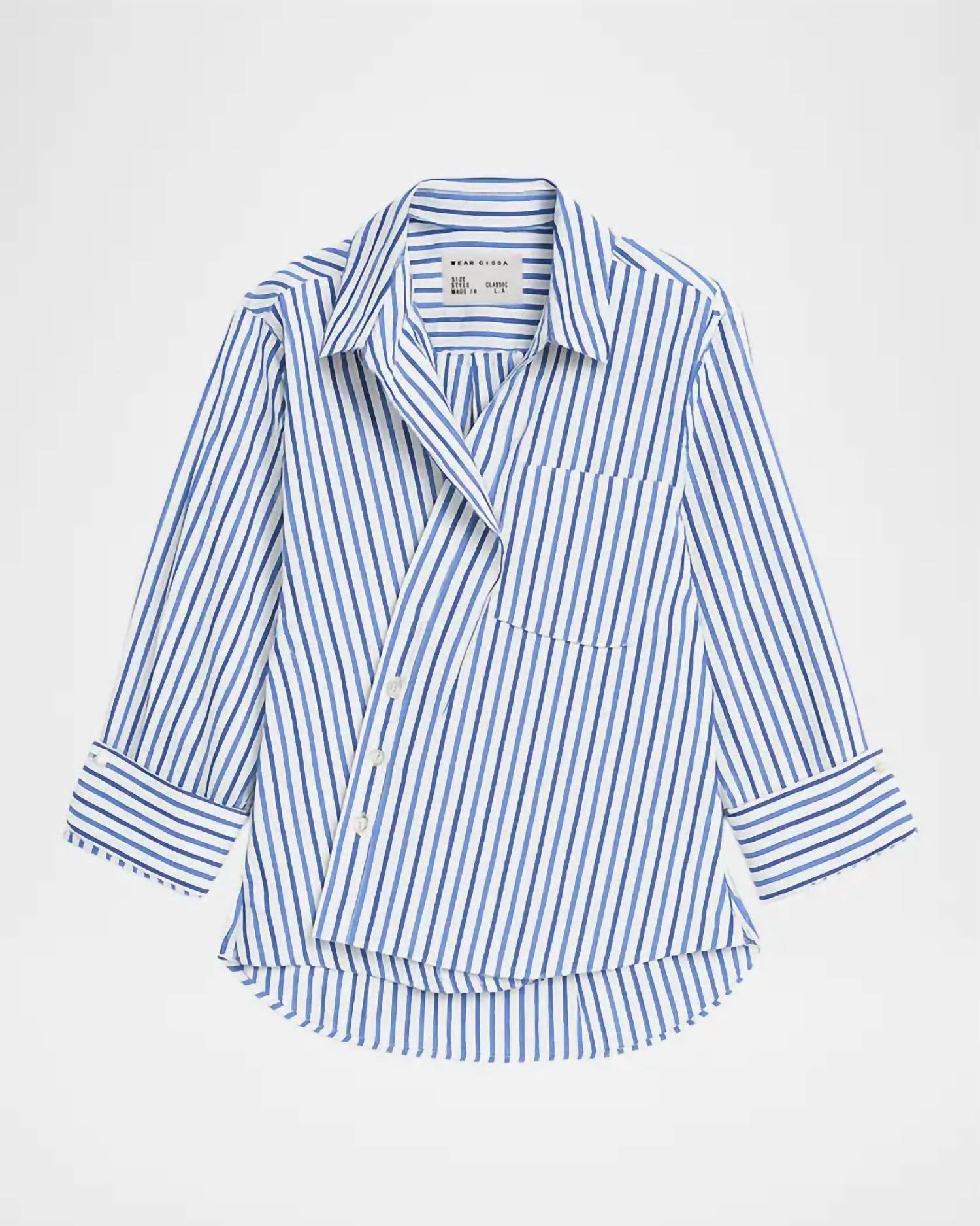 Cissa - Pop Over Fixed Wrap Overshirt