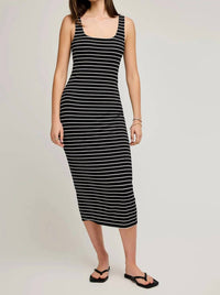 Gentle Fawn Marley Midi Dress in black - women's dress