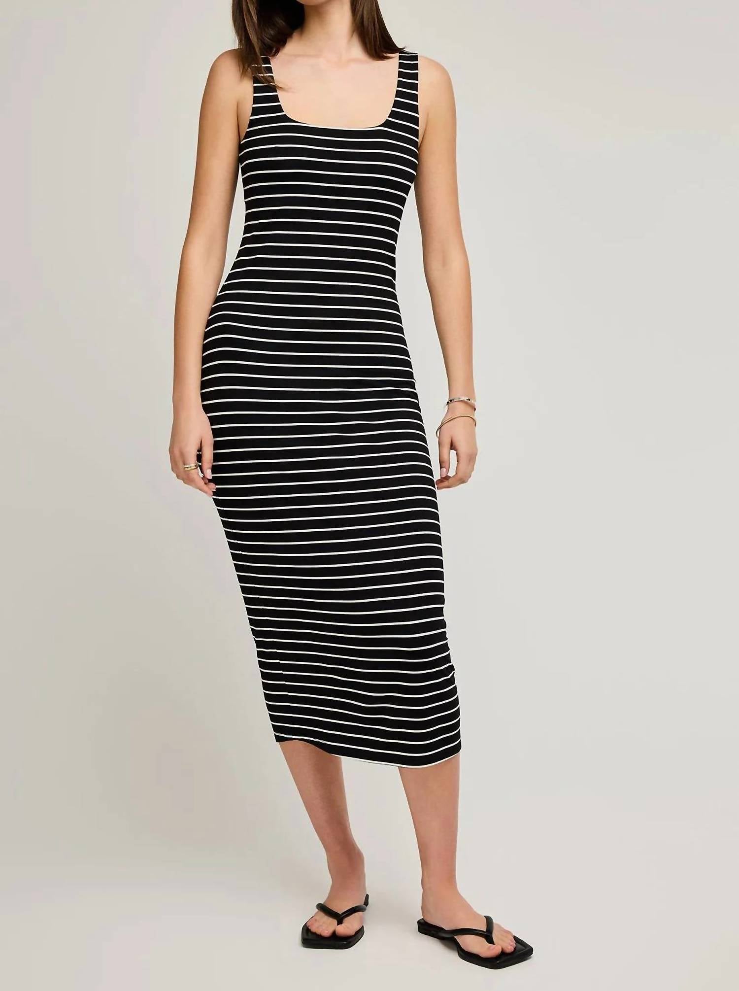 Gentle Fawn Marley Midi Dress in black - women's dress