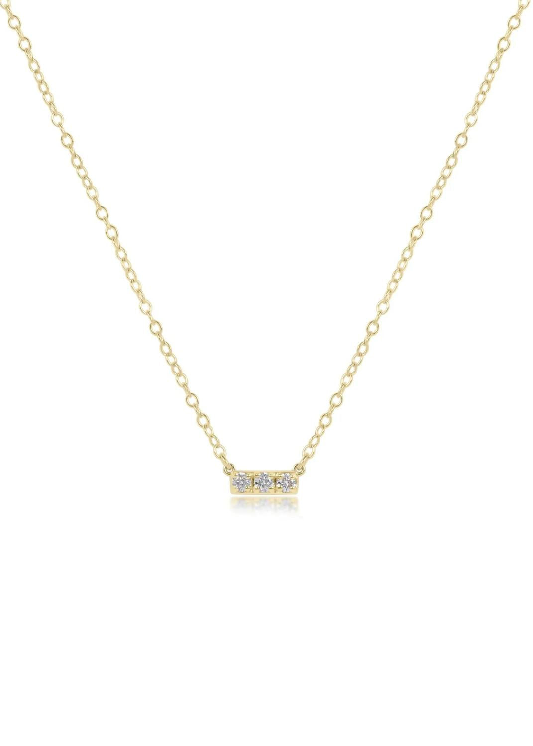 Enewton - Women's 14kt Significance Bar Necklace