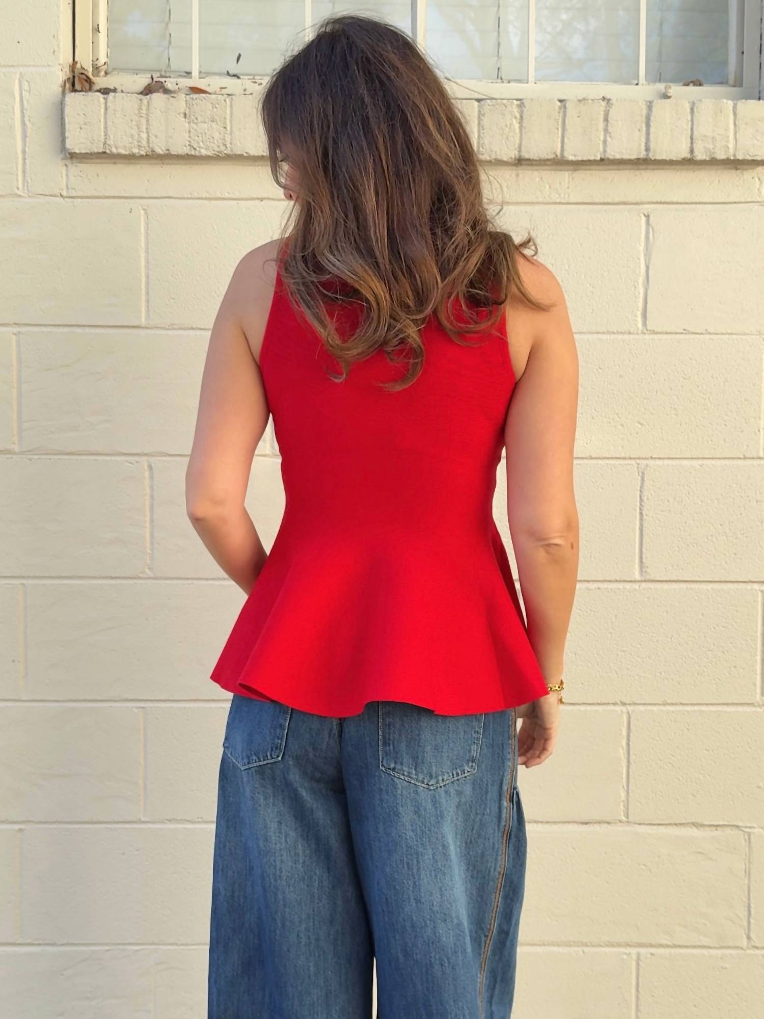 Fore - Dani Peplum Knit Top