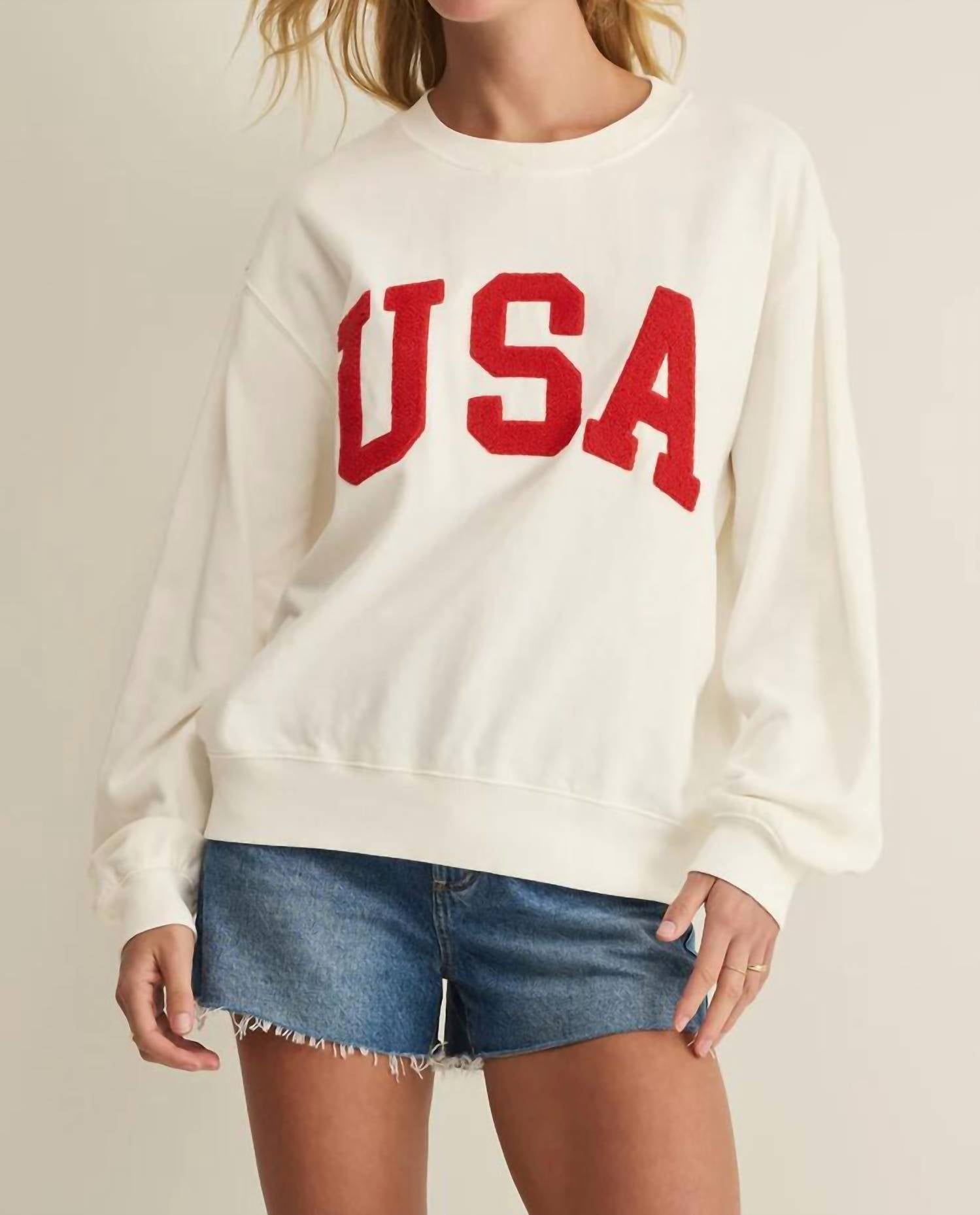 Z Supply - USA Boyfriend Sweatshirt