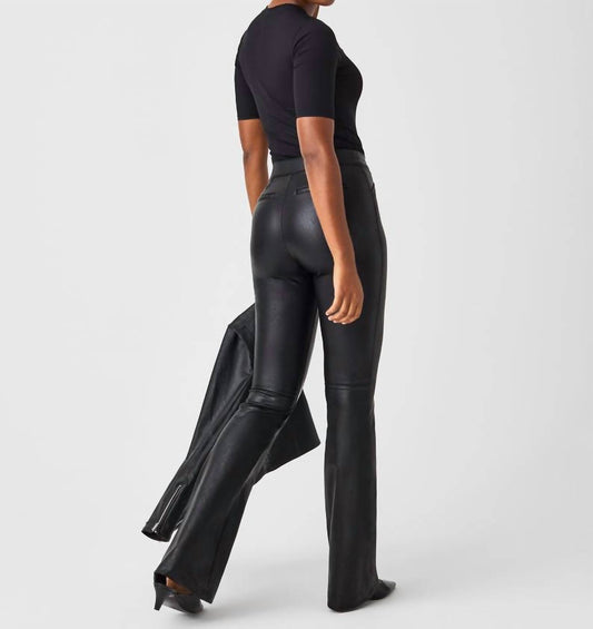 Spanx - Leather-Like Flare Pant