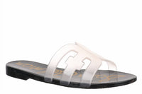 Sam Edelman Women's Bay Jelly Slide Sandal in clear - women's sandal