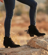 Seychelles - Women's Easy Come Easy Go Fringe Booties