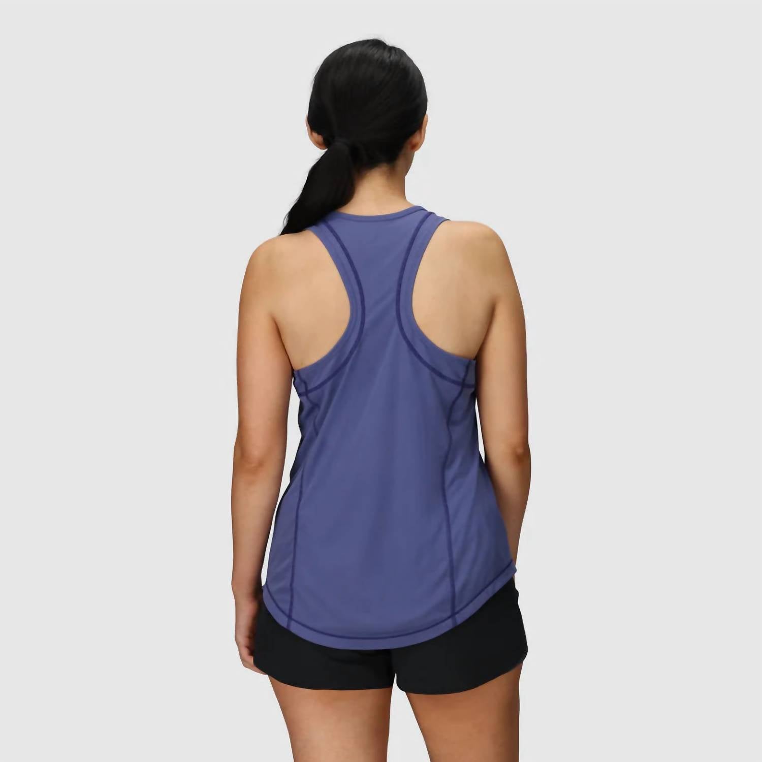 OUTDOOR RESEARCH Echo Tank Top in galactic - women's tank top - alternate view
