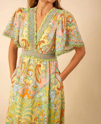 Hale Bob - Elsie Linen Maxi Dress