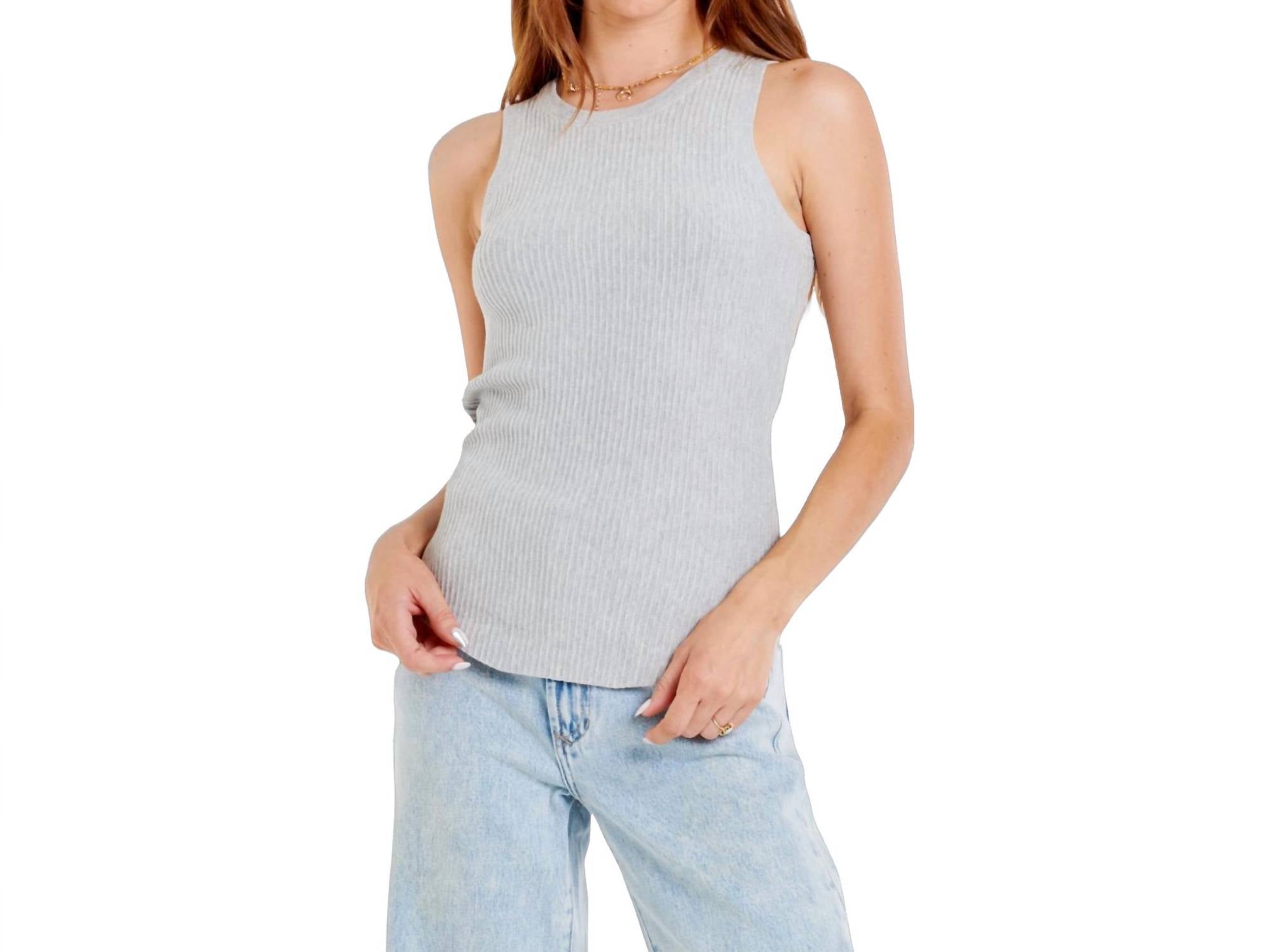 Another Love - Cora Rib Tank Top