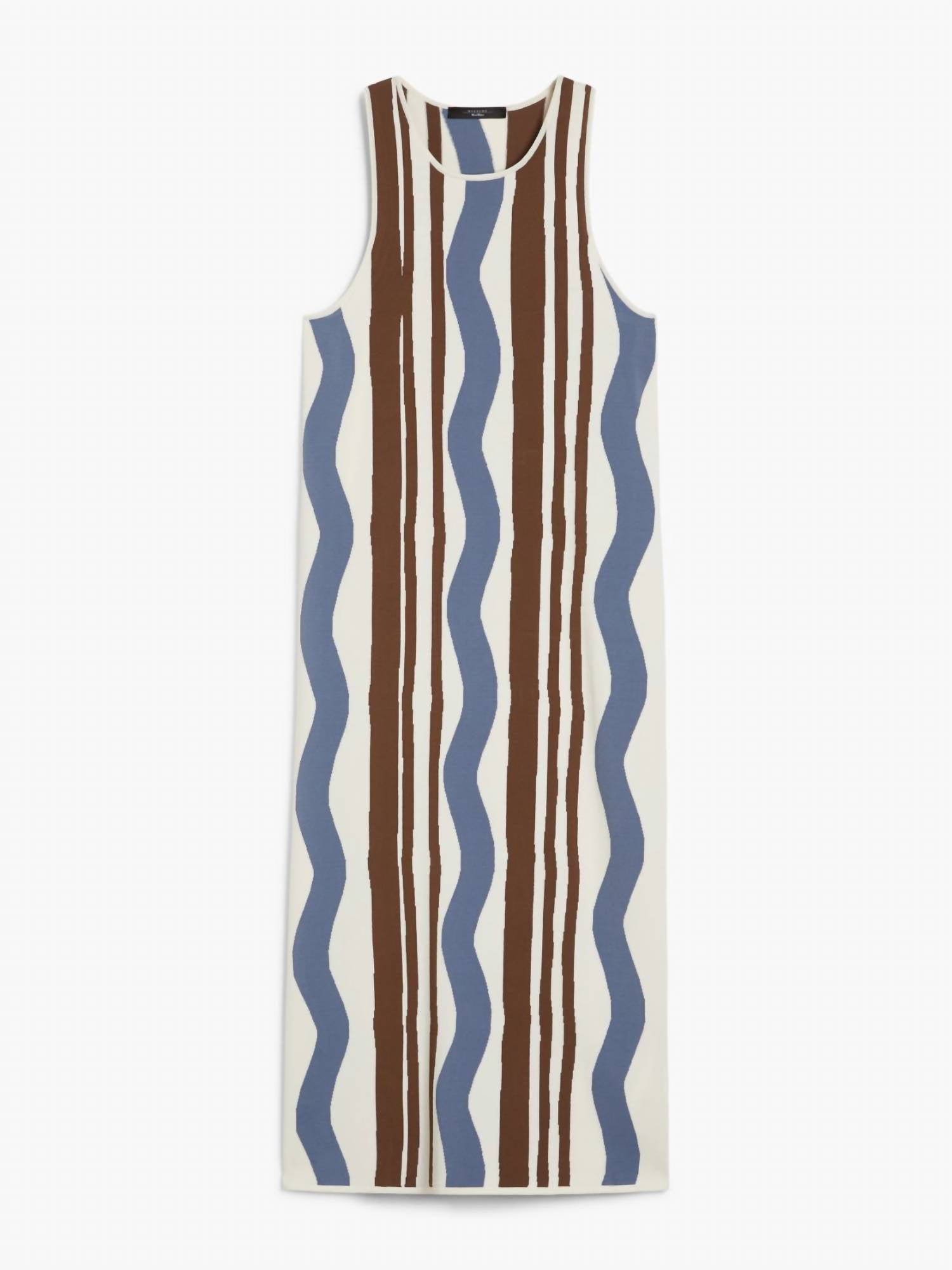 Weekend Max Mara - Patterned Viscose Yarn Dress