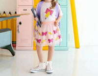 Sweet Wink - Kid's Pencil Bow Sequin Patch T-shirt