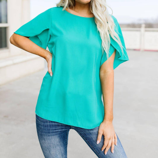 Tulip Sleeve Blouse